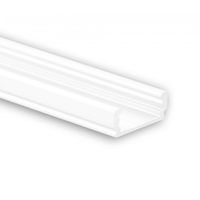 LED profiel PL1 wit 200 cm voor LED strip tot 12mm excl. afdekking prijs p/m