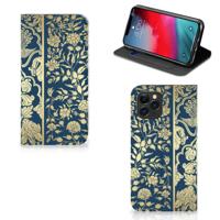 Apple iPhone 11 Pro Smart Cover Beige Flowers