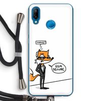 GSM secure: Huawei P20 Lite Transparant Hoesje met koord