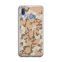 Blossoming spring: Samsung Galaxy A40 Transparant Hoesje