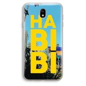 Habibi Majorelle : Samsung Galaxy J7 (2017) Transparant Hoesje