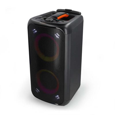 Bluetooth® Party Speaker | Maximale batterijduur: 5 uur | 240 W | Handgreep | Feestverlichting | Equalizer | Oranje / Zwart