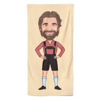 Cartoon Handdoek Tiroler Man - Pillow Buddies