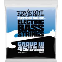 Ernie Ball 2806 Flatwound Bass String Group III 45 - 100