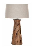 MUST Living Tafellamp 'Jungle' Teakhout, 72cm