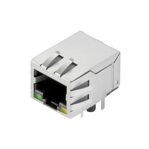 Weidmüller RJ45C5 T1D 3.2E4G/Y TY RJ45-aansluitstekker CAT 5 2562820000 Bus, inbouw horizontaal Aantal polen (sensoren) 12 Zilver, Zwart 140 stuk(s)