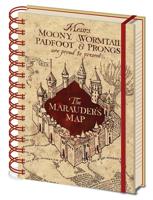 Harry Potter Notebook A5 Marauders Map