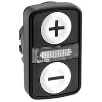 Schneider Electric ZB5AW7A1715 Frontelement voor dubbele drukknop 1 stuk(s)