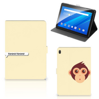 Lenovo Tab E10 Hippe Tablet Hoes Monkey - thumbnail
