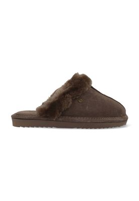 Warmbat Pantoffels Lismore LSM321088 Pebble Bruin maat