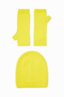 Geschenkdoos wanten en muts - YELLOW - U