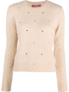 'S Max Mara pull à col rond - Tons neutres