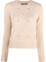 'S Max Mara pull à col rond - Tons neutres 'S Max Mara pull à col rond - Tons neutres