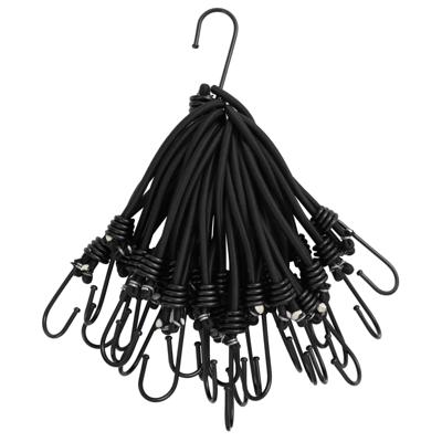 VidaXL Spanelastiek met haken 25 st 17 cm