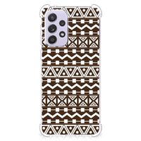 Samsung Galaxy A33 Doorzichtige Silicone Hoesje Aztec Brown - thumbnail