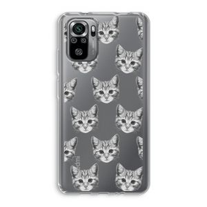 Kitten: Xiaomi Redmi Note 10S Transparant Hoesje