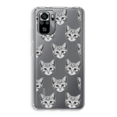 Kitten: Xiaomi Redmi Note 10S Transparant Hoesje