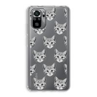 Kitten: Xiaomi Redmi Note 10S Transparant Hoesje