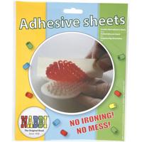 NABBI Zelfklevende vellen, afm 15x15 cm, helder, transparant, 8 vel/ 1 doos