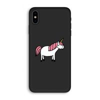 Eenhoorn: iPhone XS Biologisch afbreekbaar hoesje