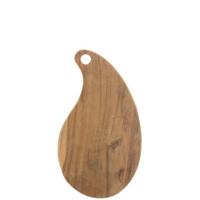 J-Line snijplank Terong Teak - hout - naturel - small