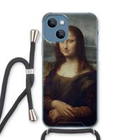 Mona Lisa: iPhone 13 Transparant Hoesje met koord