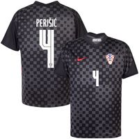 Kroatië Shirt Uit 2020-2021 + Perisic 4 - thumbnail