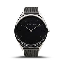 Bering 17039-102 Ultraslim Black 39mm Horloge - thumbnail