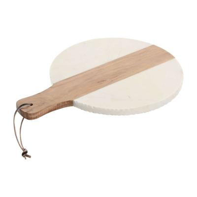 Snijplank Home ESPRIT Wit Natuurlijk 30 x 40 x 2 cm 41 X 31 X 2 CM