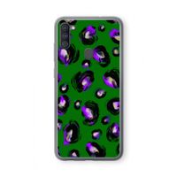Green Cheetah: Samsung Galaxy A11 Transparant Hoesje