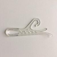 Sokkenhanger 92 mm transparant 100 stuks