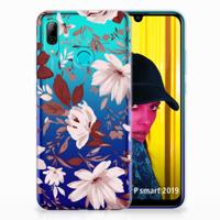 Smartphone hoesje Huawei P Smart 2019 Watercolor Flowers