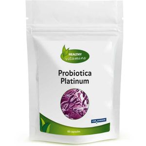 Probiotica Platinum | 60 vegan capsules | Vitaminesperpost.nl