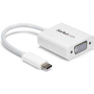 StarTech.com USB-C naar VGA adapter - wit