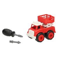 Brandweervoertuig met Schroefbare Wielen - Rood - thumbnail