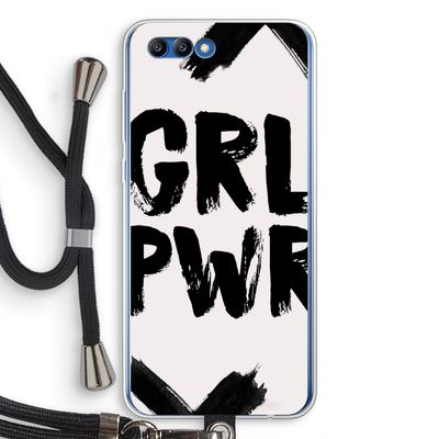 Girl Power #2: Honor 10 Transparant Hoesje met koord