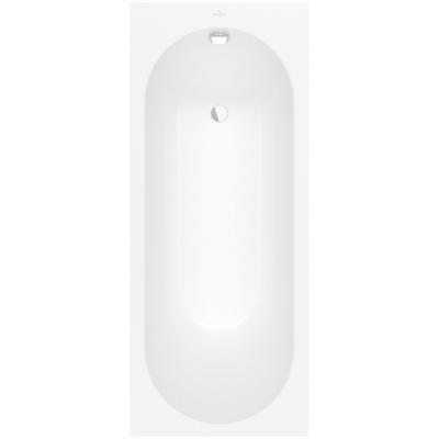 Villeroy & Boch Oberon kunststof bad quaryl rechthoekig 170x70x45cm - incl. poten mat wit ubq177obe2v-rw