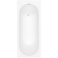 Villeroy & Boch Oberon kunststof bad quaryl rechthoekig 170x70x45cm - incl. poten mat wit ubq177obe2v-rw