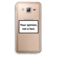 Your opinion: Samsung Galaxy J3 (2016) Transparant Hoesje Your opinion: Samsung Galaxy J3 (2016) Transparant Hoesje