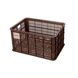 Basil fietskrat l - groot - 40 liter - bruin
