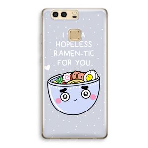 I'm A Hopeless Ramen-Tic For You: Huawei P9 Transparant Hoesje