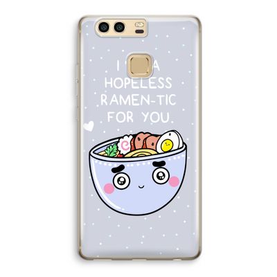 I'm A Hopeless Ramen-Tic For You: Huawei P9 Transparant Hoesje