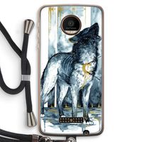 Bleeding Soul: Motorola Moto Z Force Transparant Hoesje met koord