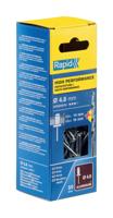 Rapid High performance blindklinknagels Ø4,8 x 20 mm, 50 stuks + boor - 5000391 - 5000391