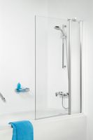 Get Wet by Sealskin 105 badwand 2-delig, 6mm helder veiligheidsglas - thumbnail