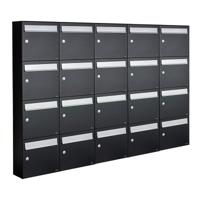 Allux Flow Set 5-Breed, 4-Hoog Zwart - 40040070_5x4 Allux Flow Set 5-Breed, 4-Hoog Zwart - 40040070_5x4