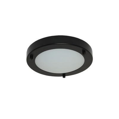 Artdelight Plafondlamp Yuca Ø 18 cm 10 Watt zwart