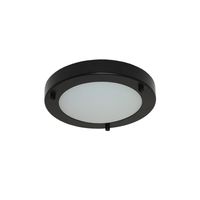 Artdelight Plafondlamp Yuca Ø 18 cm 10 Watt zwart
