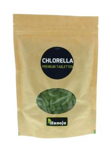 Chlorella tabletten papier zak