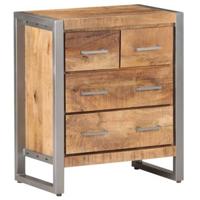 Dressoir 60x35x70 cm ruw mangohout